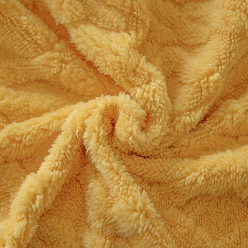 Machine Washable Thick Winter Warm Faux Fur Blanket Extra Soft Sauna Blanket for Winter