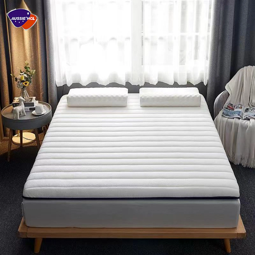 Gel Memory Foam Mattress Topper Quality Sleep Well Pad King Queen in a Box Latex Mattress in a Box