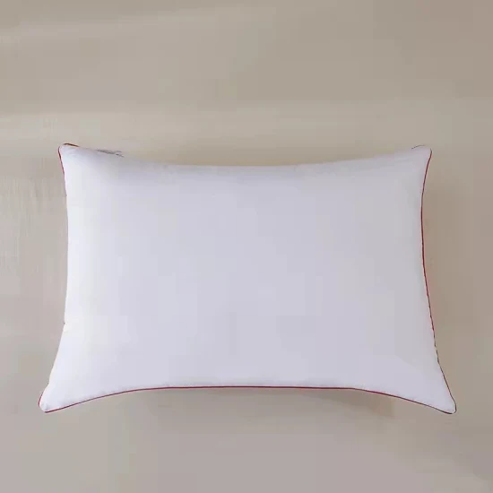 Inserto de almohada para el cuello para dormir de la cama del hotel de fibra hueca de poliéster de microfibra súper suave